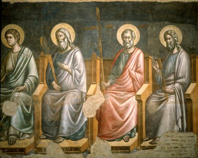 Figures of Saints (detail) by Pietro Cavallini